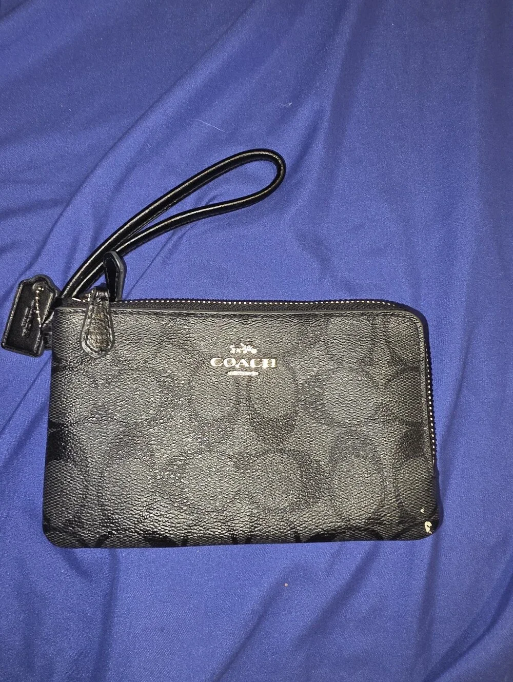 Coach Double Zip Wristlet
